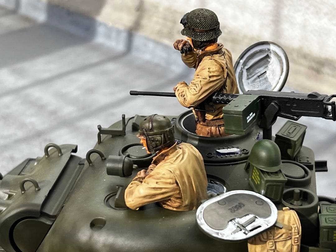1/16 シャーマン戦車用 アメリカ兵 レジンフィギュア