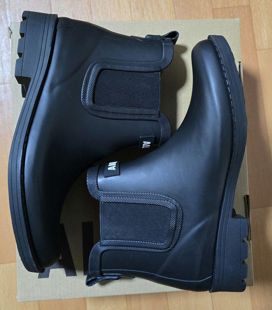 【おこクロロさん専用】AIGLE ブラック レインシューズ