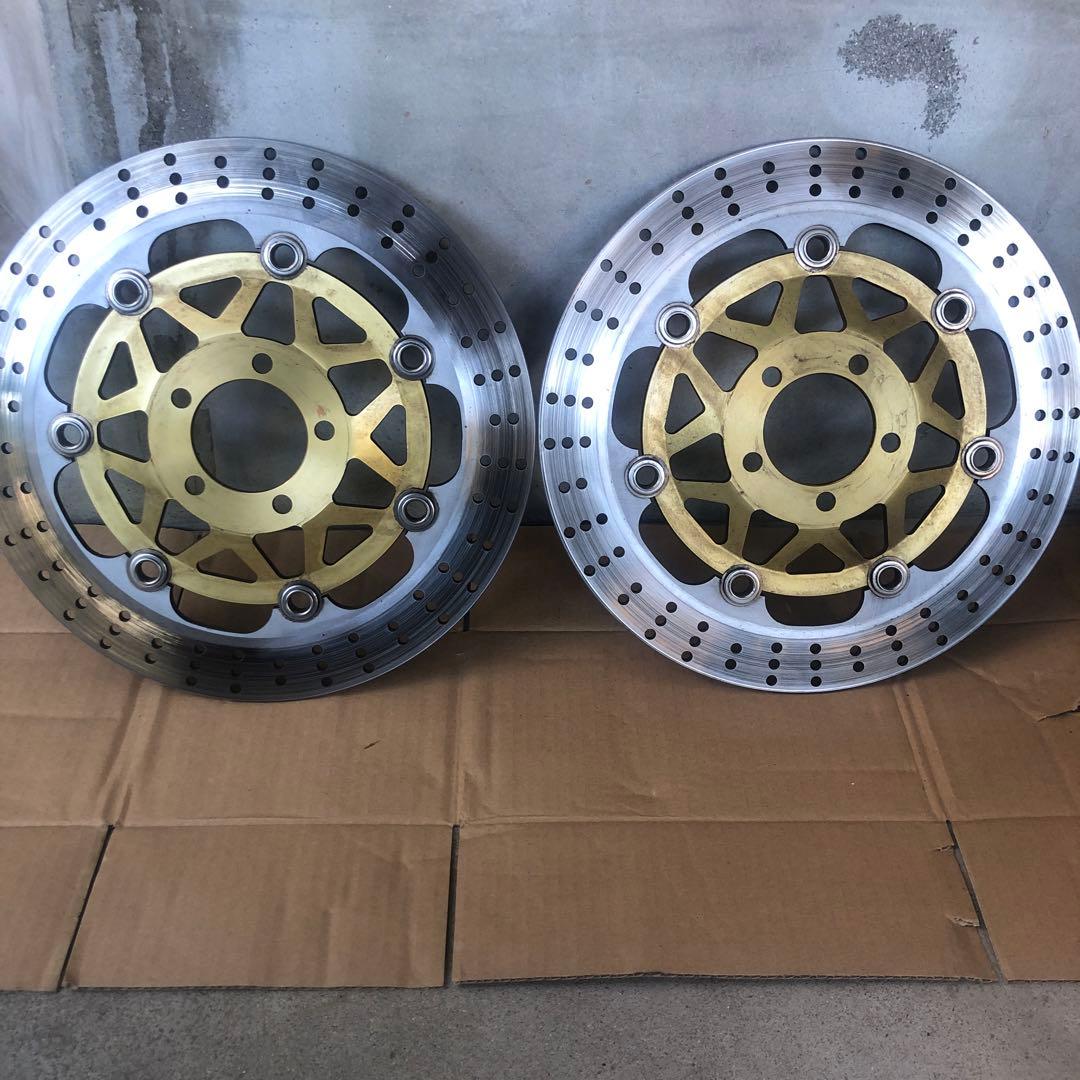 ZRX 1100 フロントディスクローター 左右セット ZRX1200 ゼファー