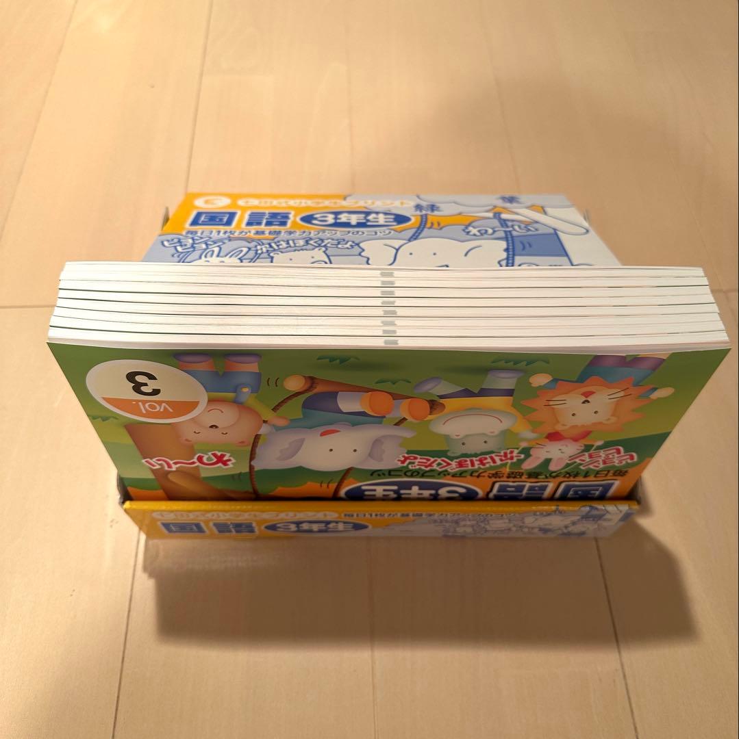未使用　七田式小学生プリント国語3年生 vol.3-10