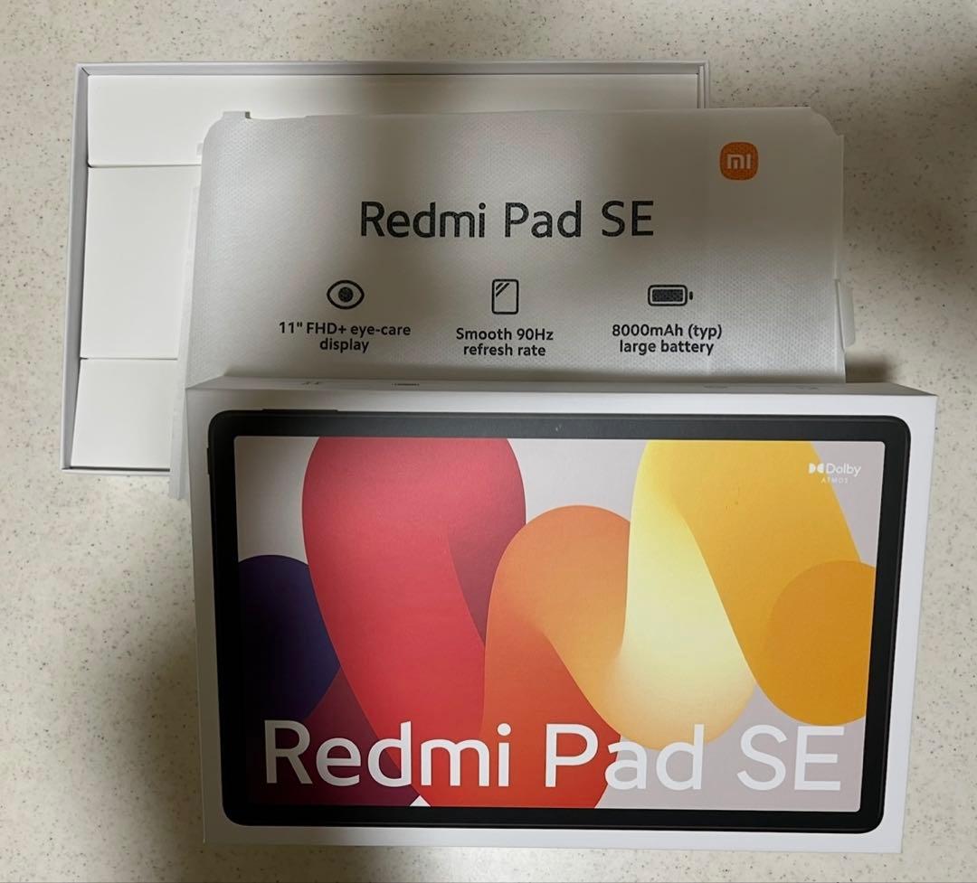 Xiaomi タブレット Redmi Pad SE 6GB+128GB特典付