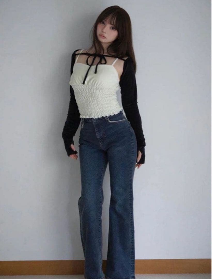 andmary Mei shirring tops タグあり正規品