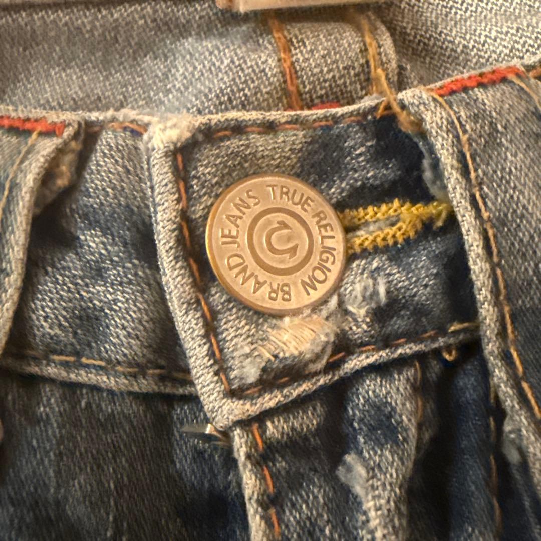 TRUE RELIGION ブーツカットデニム ライトブルー