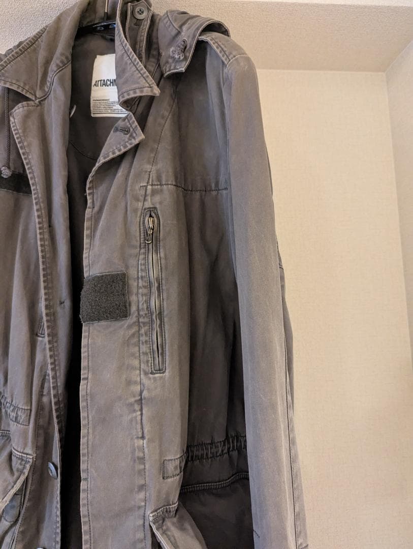 定価約7万 希少 ATTACHMENT M-65 モッズコート 1 グレー