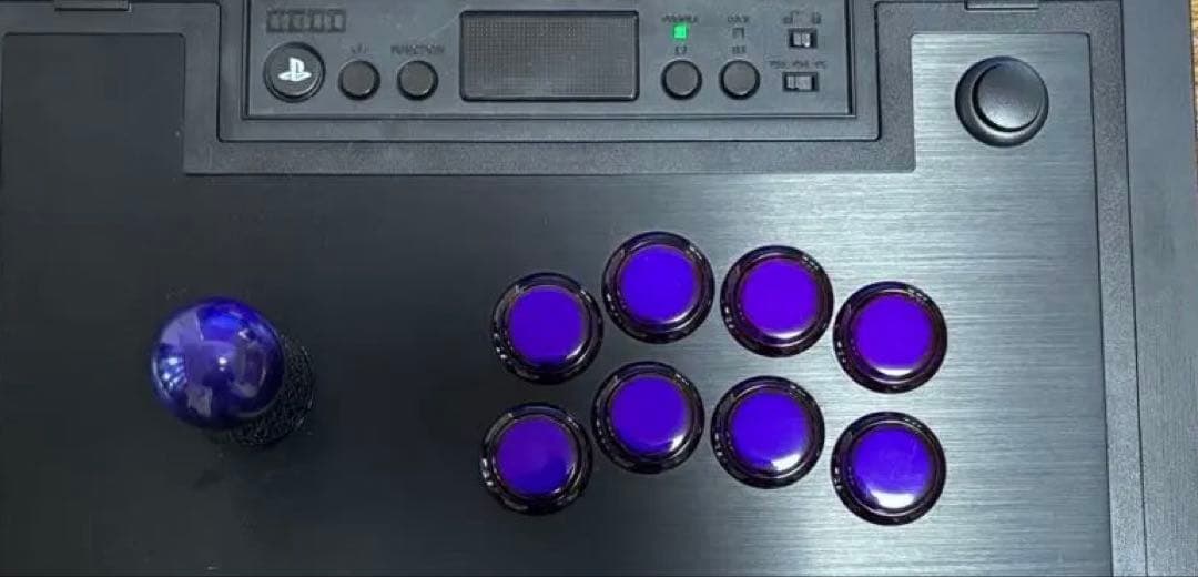 ファイティングスティックα　カスタム品＆パーツセット　アケコン　HORI