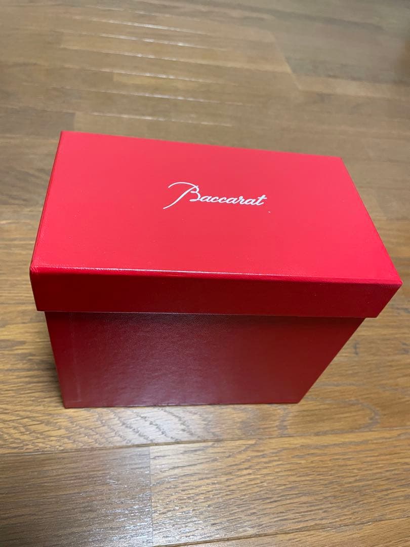 【Baccarat】 ペアグラス 高さ約12cm【新品未使用】