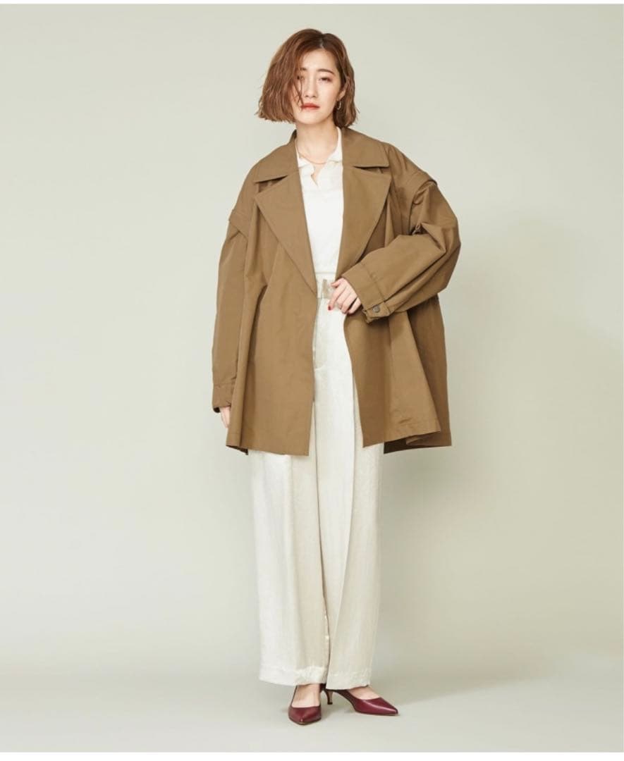 美品✨ conte /ユナイテッドアローズ ミリタリー 2WAY コート