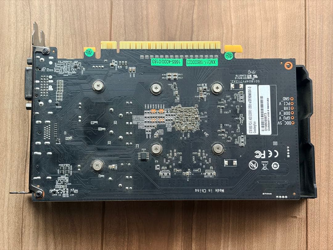グラフィックボード・グラボ・ビデオカード GEFORCE GTX1650 4GB