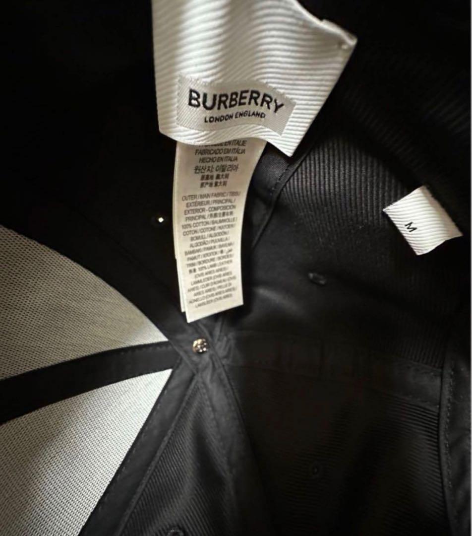 バーバリー キャップ 帽子 メンズ レディース BURBERRY ブランドロゴ