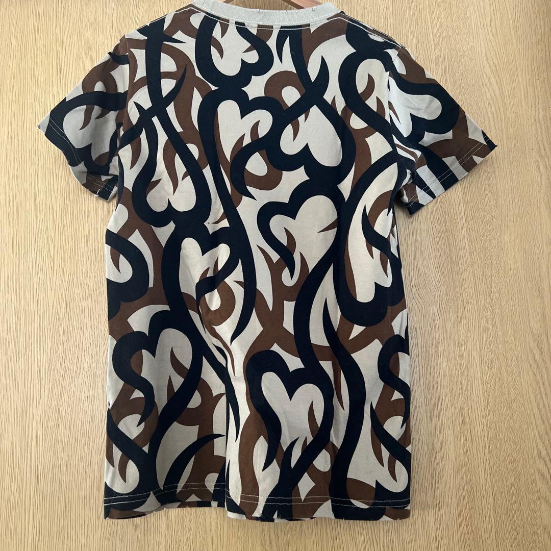 ナンバーナイン　迷彩✖️ハート模様 Tシャツ