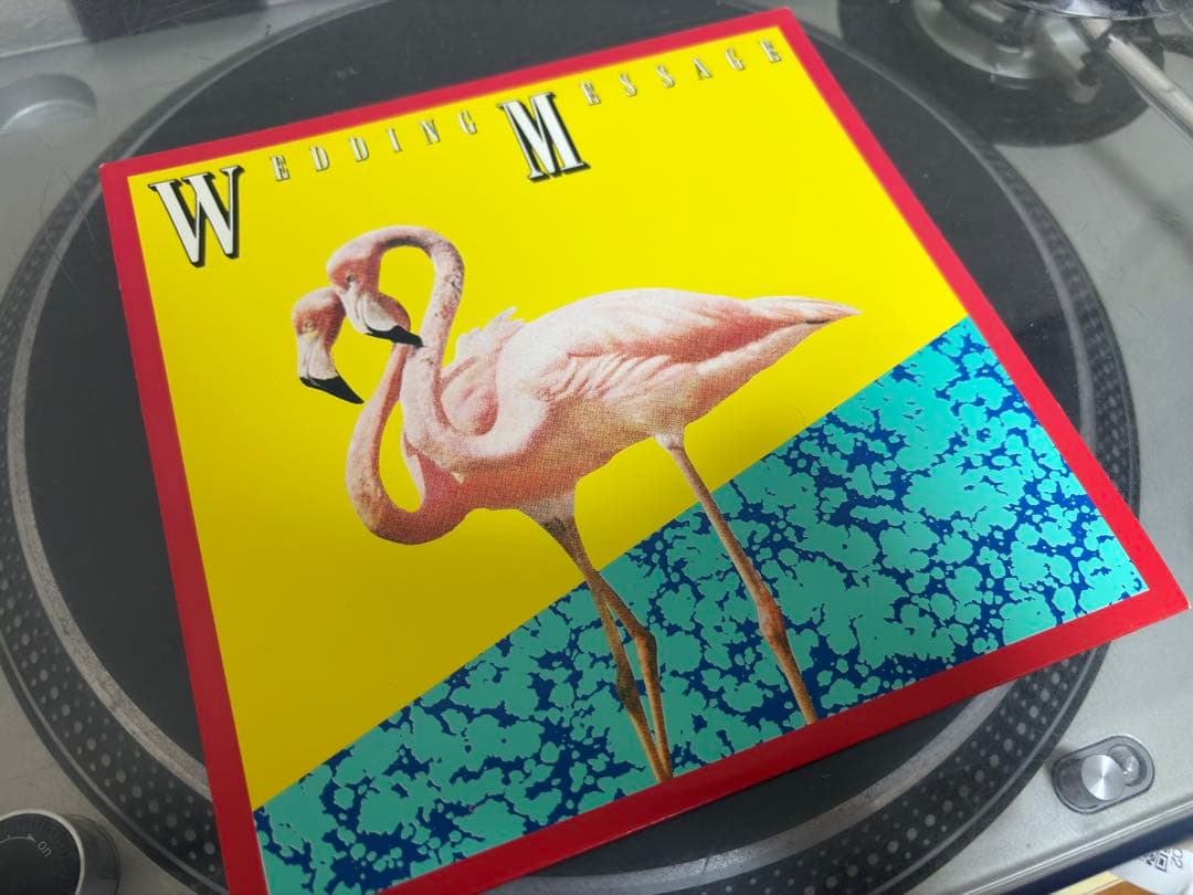 WEDDING MESSAGE　サザンオールスターズ　桑田佳祐 原由子　レコード