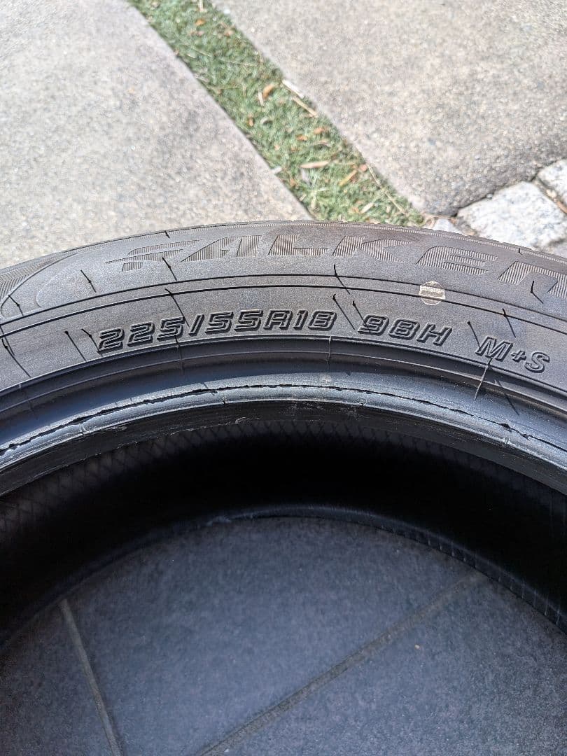 225/55R18 サマータイヤ 2本セット