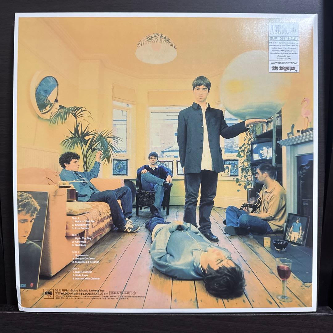 Oasis Definitely Maybe 限定アイボリー・カラーヴァイナル