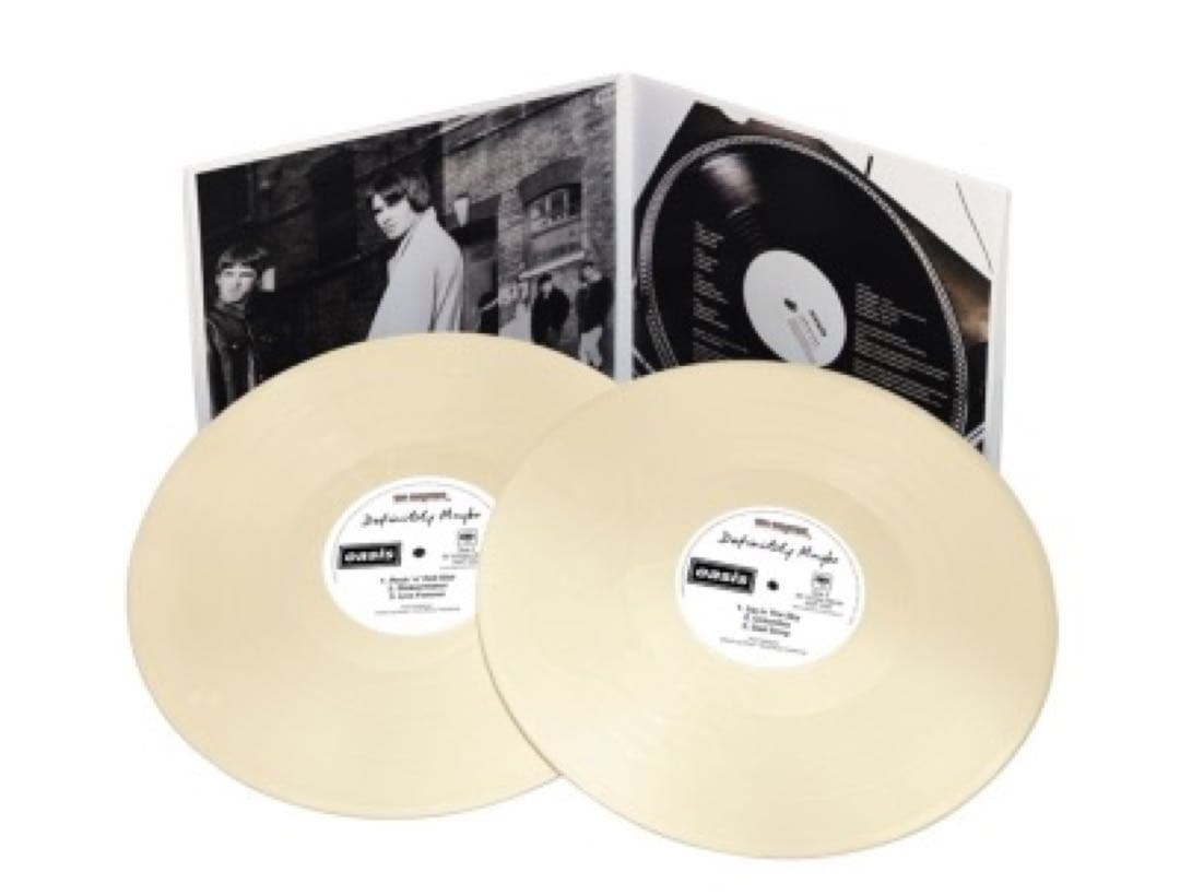 Oasis Definitely Maybe 限定アイボリー・カラーヴァイナル