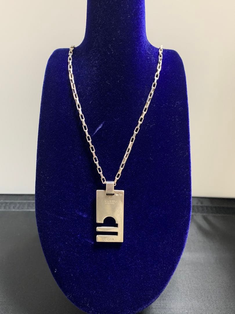 ユ*ン様 GUCCI LIBRA ネックレス シルバー
