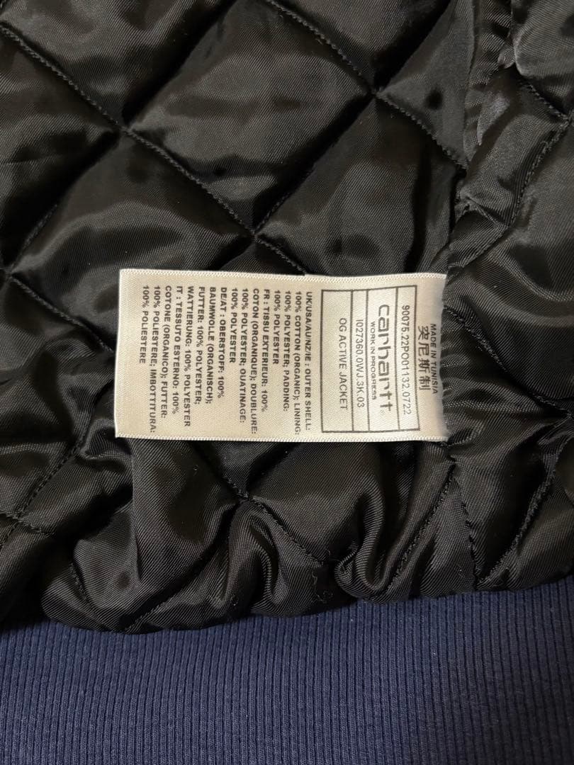 carhartt wip og active jacket アクティブジャケット