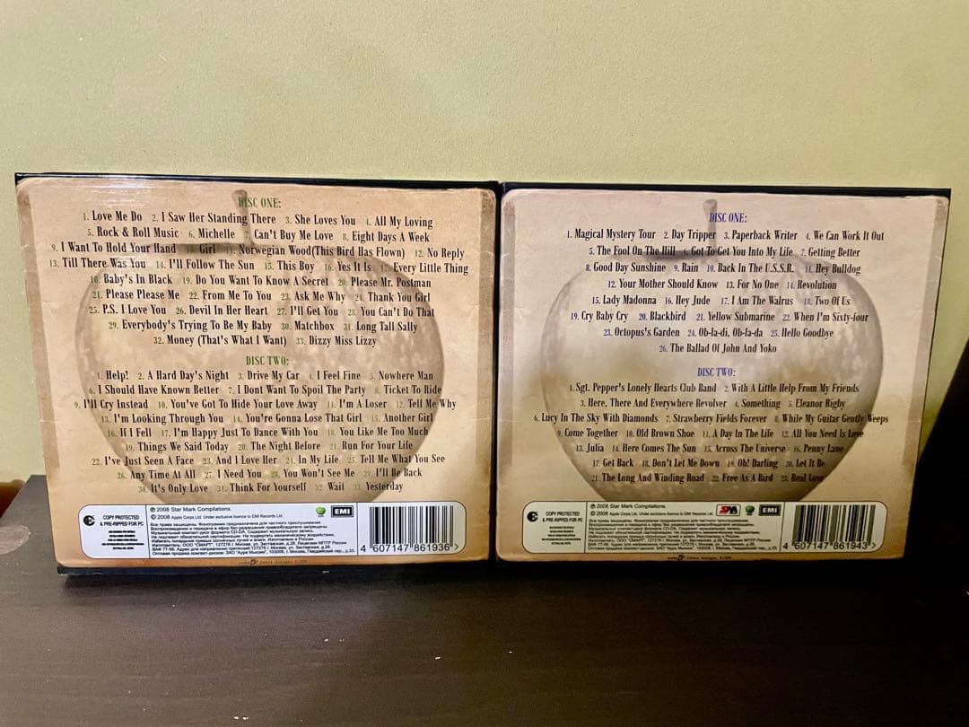 The Beatles / GREATEST HITS PART 1&2 美品