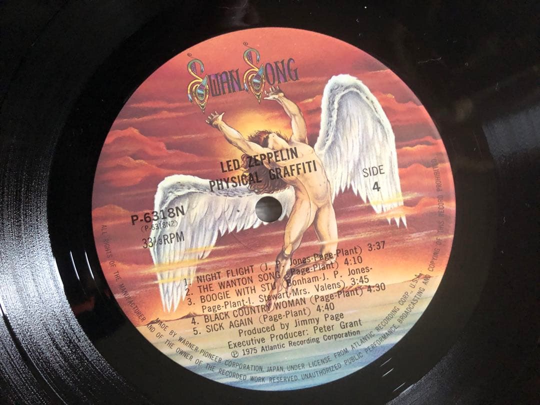 LED ZEPPELIN レコード 帯付き