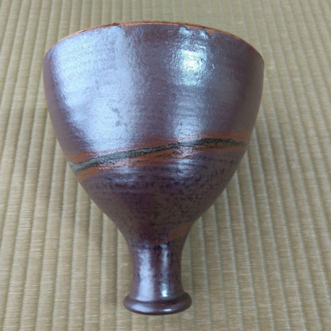 布志名焼　湯町窯　福間琇士作　花瓶