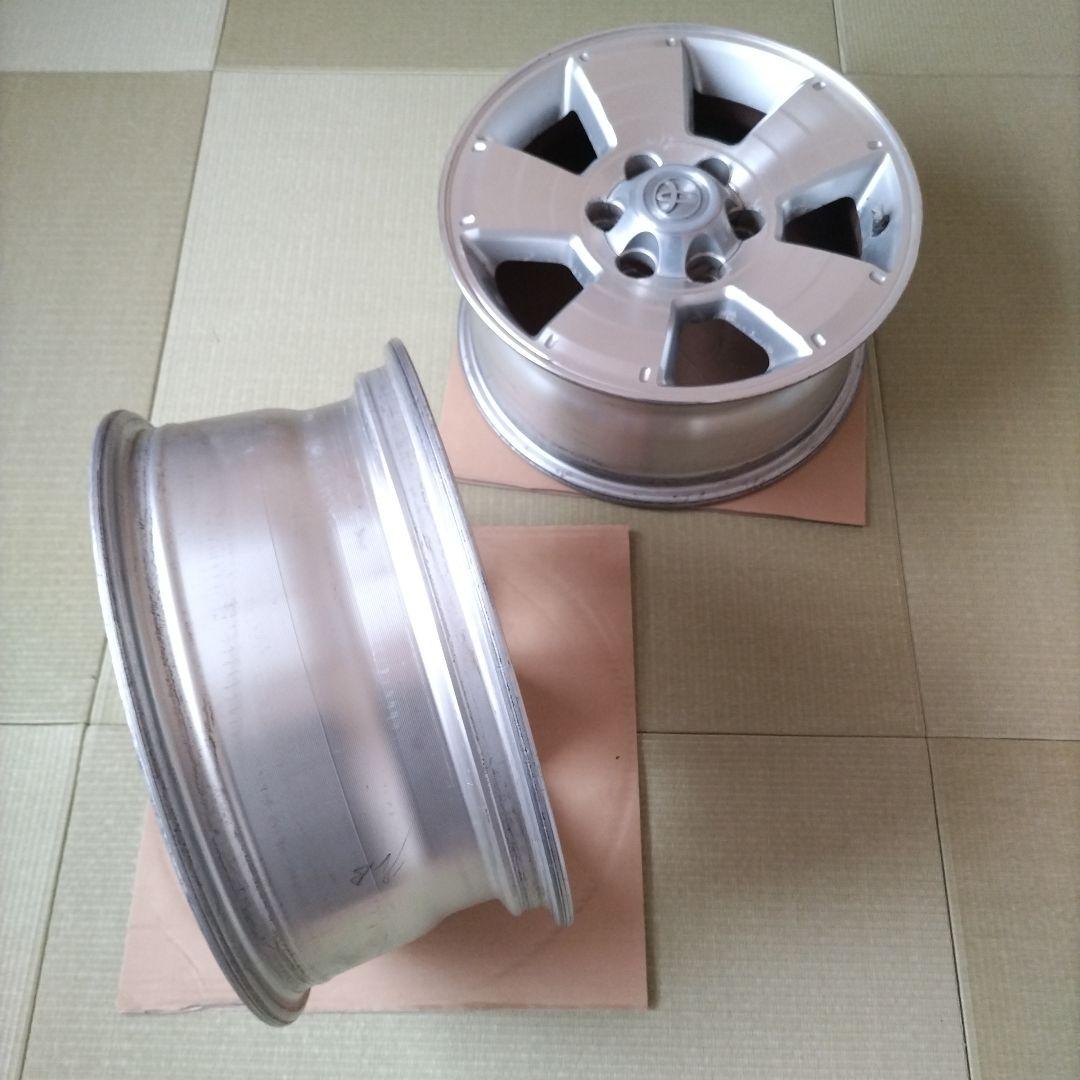 トヨタハイラックスサーフ２１５系ＳＳＲ―Ｇ専用ホイール２本セット
