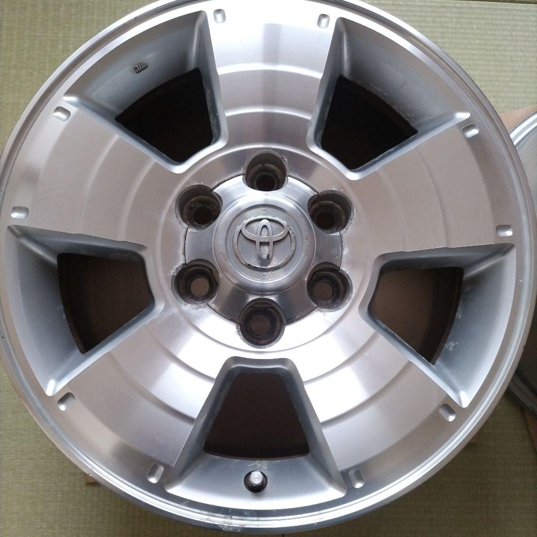 トヨタハイラックスサーフ２１５系ＳＳＲ―Ｇ専用ホイール２本セット