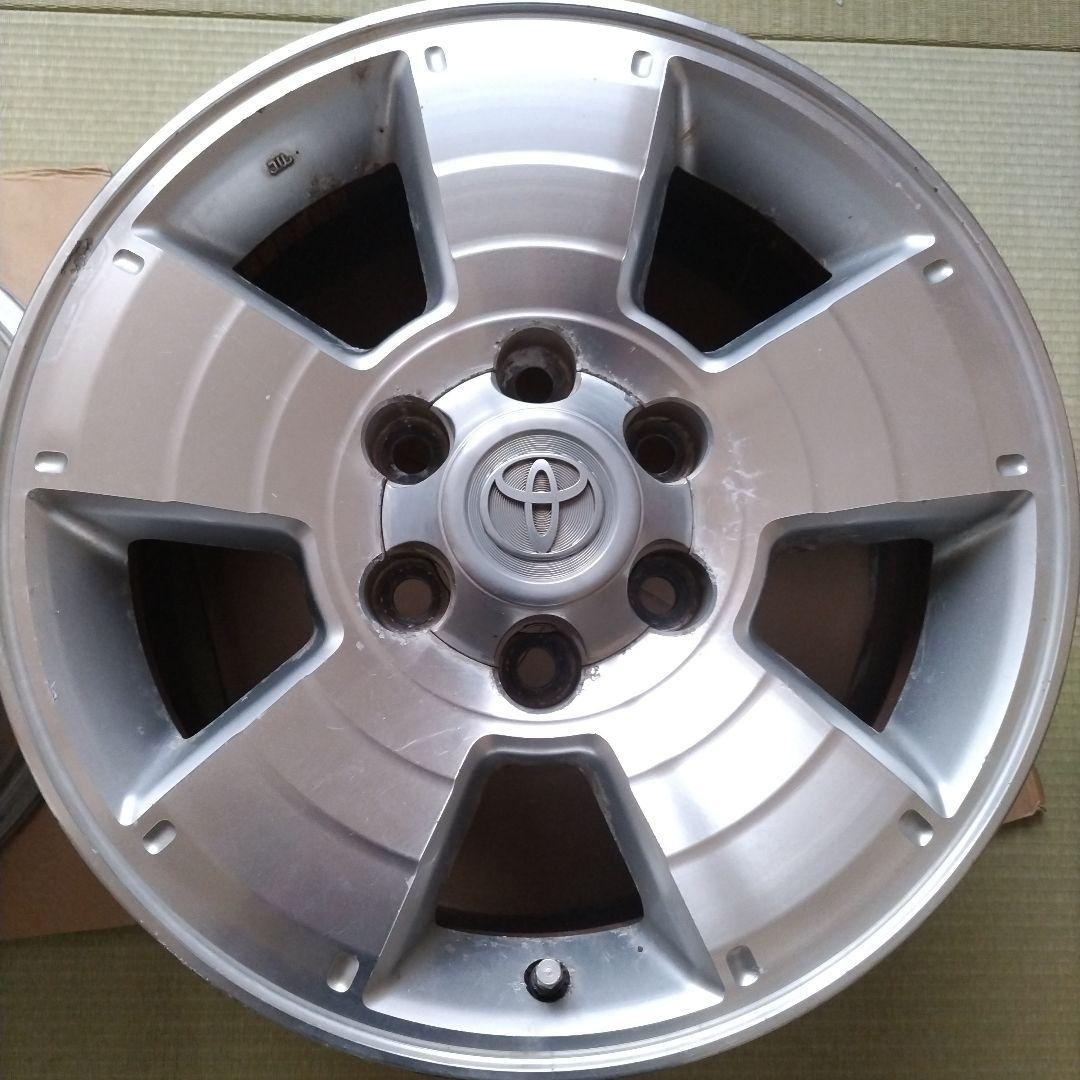 トヨタハイラックスサーフ２１５系ＳＳＲ―Ｇ専用ホイール２本セット
