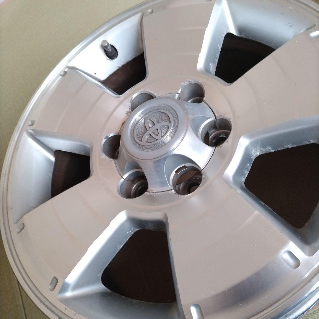 トヨタハイラックスサーフ２１５系ＳＳＲ―Ｇ専用ホイール２本セット