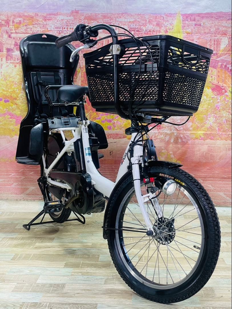 ZK3459 電動自転車 ヤマハ パスキス 子供乗せ 20インチ 送料無料