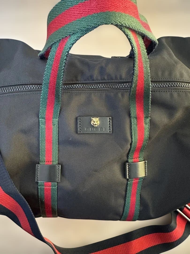 GUCCI グッチ　ブラック ゴルフバッグ　ボストンバッグ　ダッフルバッグ　黒