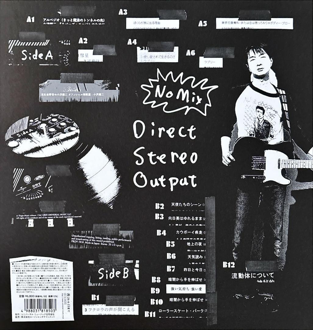 小沢健二 - 日比谷野音の小沢健二　オフィシャル海賊盤（アナログLP）