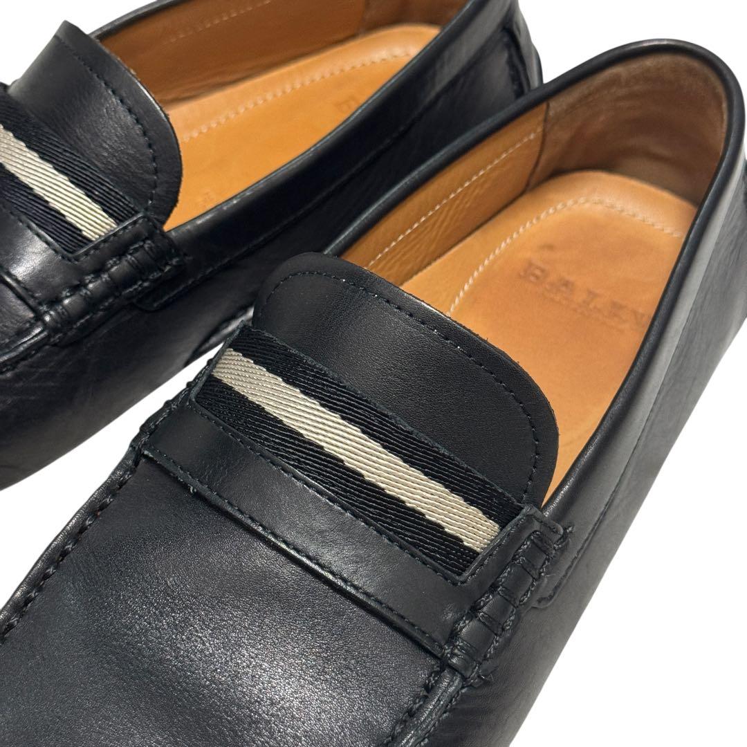 BALLY バリー ローファー レザー 本革 ドライビング　ブラック　27.5