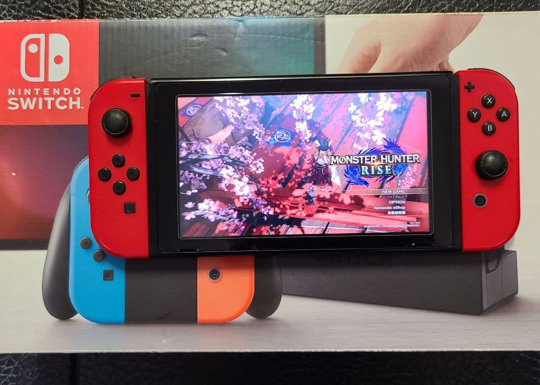 Nintendo Switch 本体(初期型)フルセット+別売コントローラ付き