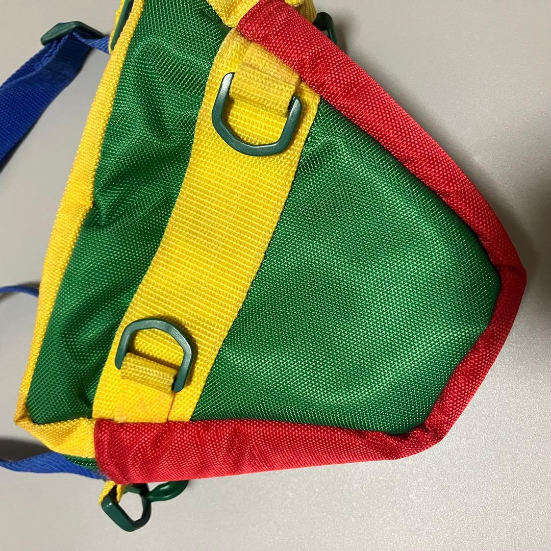【希少】BENETTON　 ベネトン　ウエストポーチ　マルチカラー　ショルダー