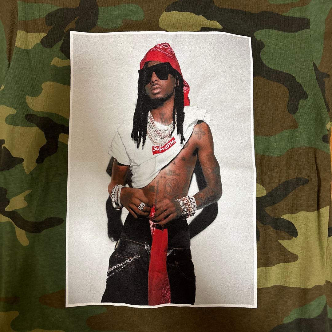 Supreme Playboi Carti カモフラージュ TシャツS