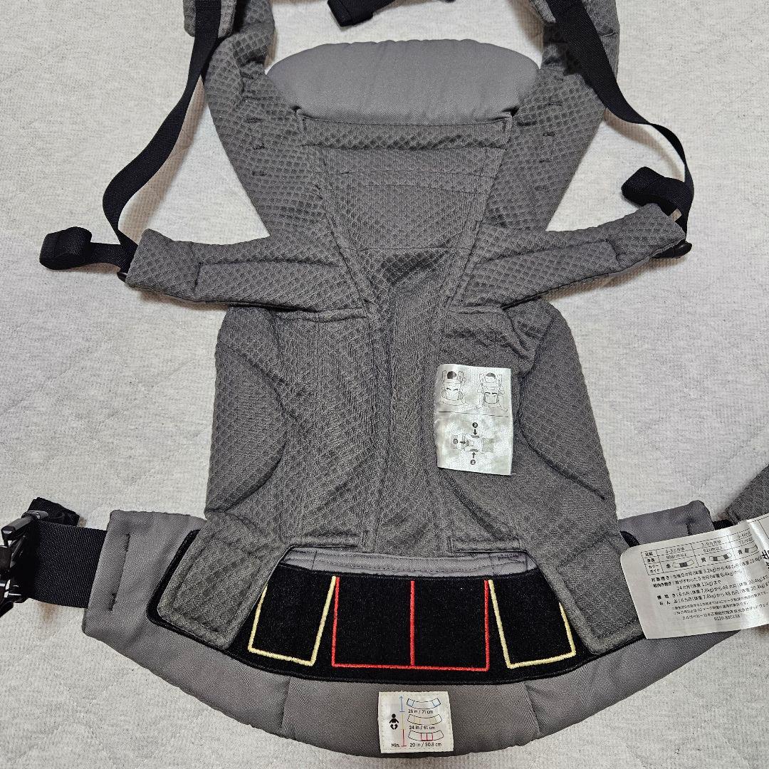 状態良 ergobaby エルゴベビー オムニブリーズ グラファイトグレー