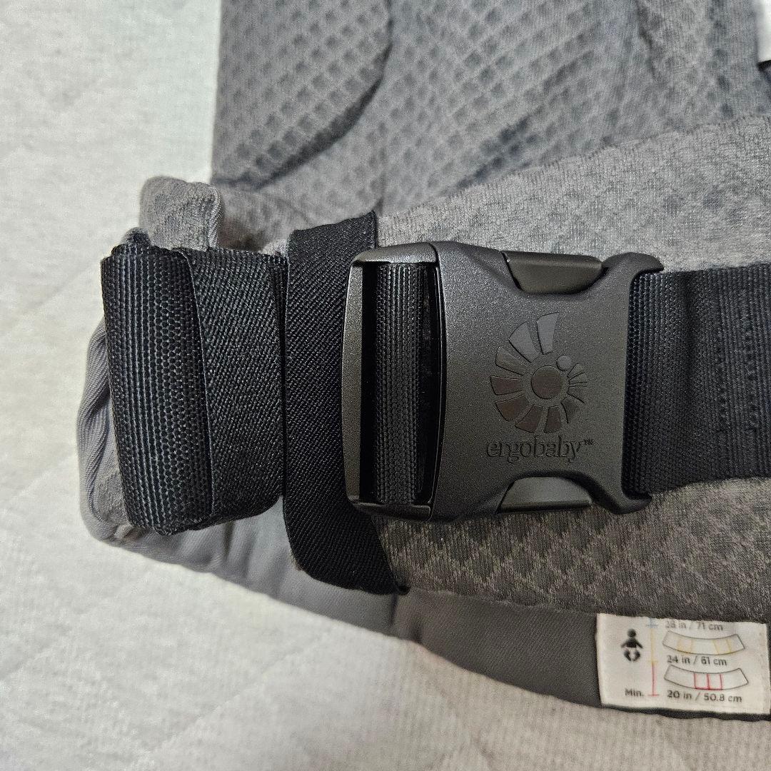 状態良 ergobaby エルゴベビー オムニブリーズ グラファイトグレー