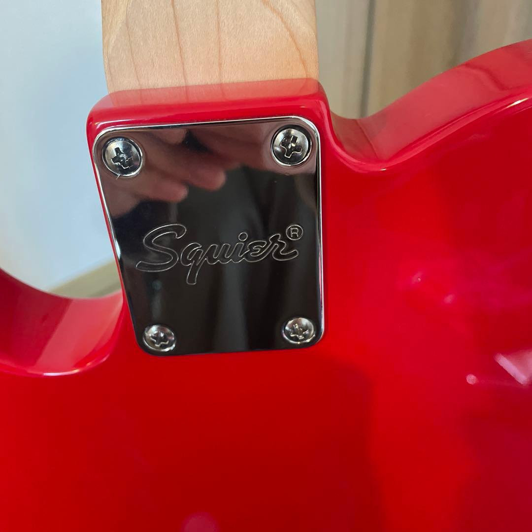 Squire sonic Telecaster レッド
