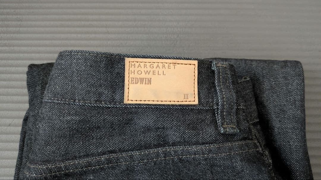 マーガレットハウエル×EDWIN*2026 LIGHT DENIM*デニムパンツ