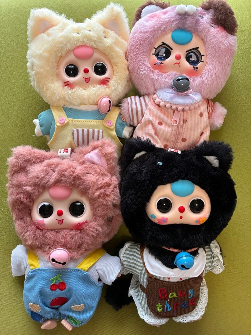 Baby Three 猫のクローゼット10体セット