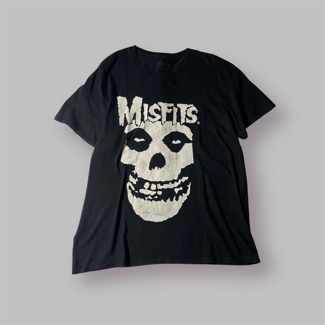 トップス MISFITS Fiend Skull Black Tee