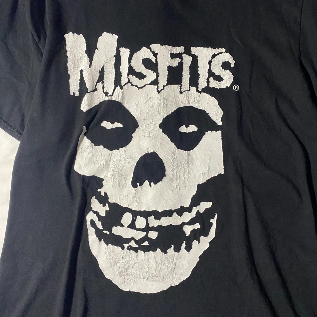 トップス MISFITS Fiend Skull Black Tee