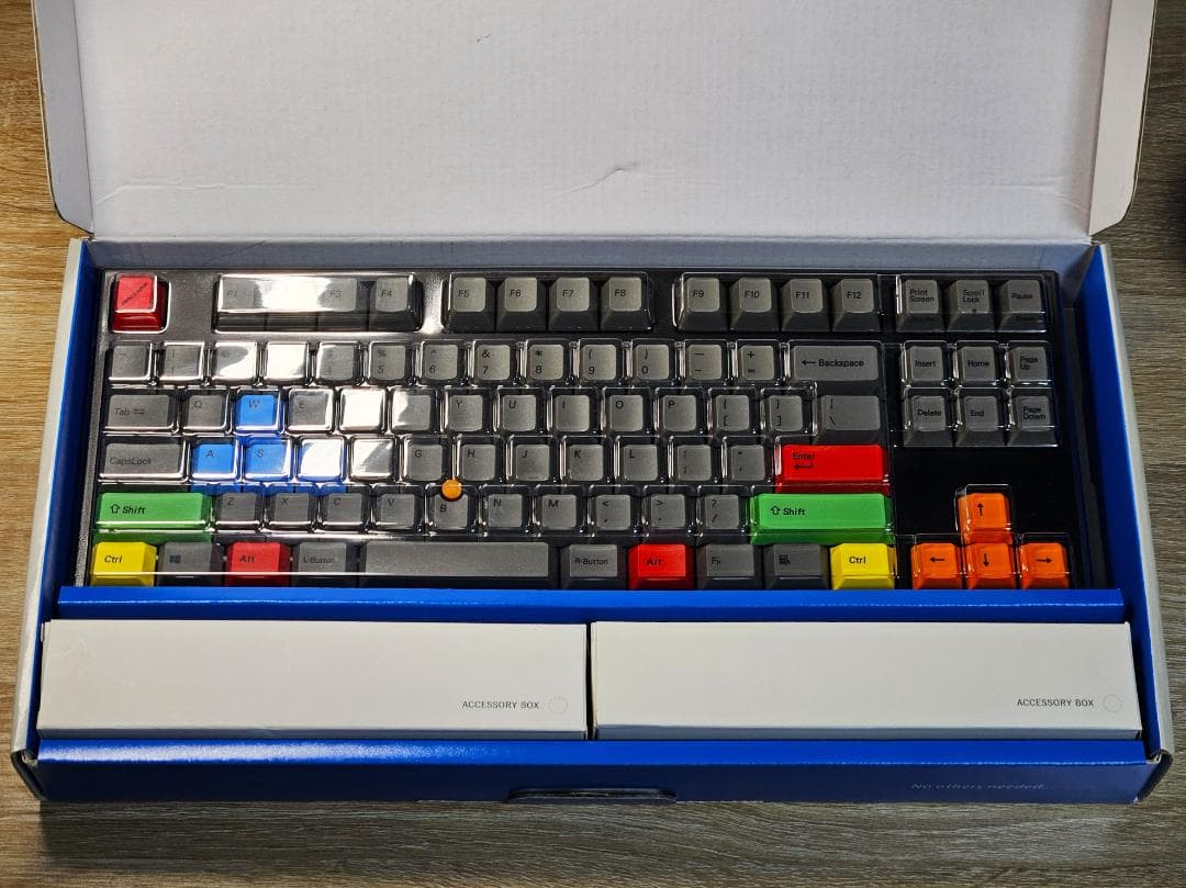 【値下げ】美品｜Archiss Quattro TKL｜青軸｜カスタムカラーキー