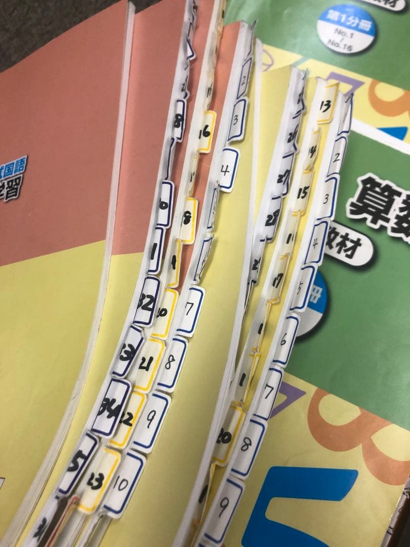 浜学園　小５　国語/算数/理科/春/夏/冬　テキスト　2021年使用版　 中古
