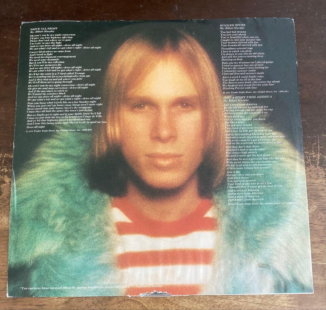 ■最高音質USオリジナル白ラベルプロモ盤■ELLIOTT MURPHY■エリオ