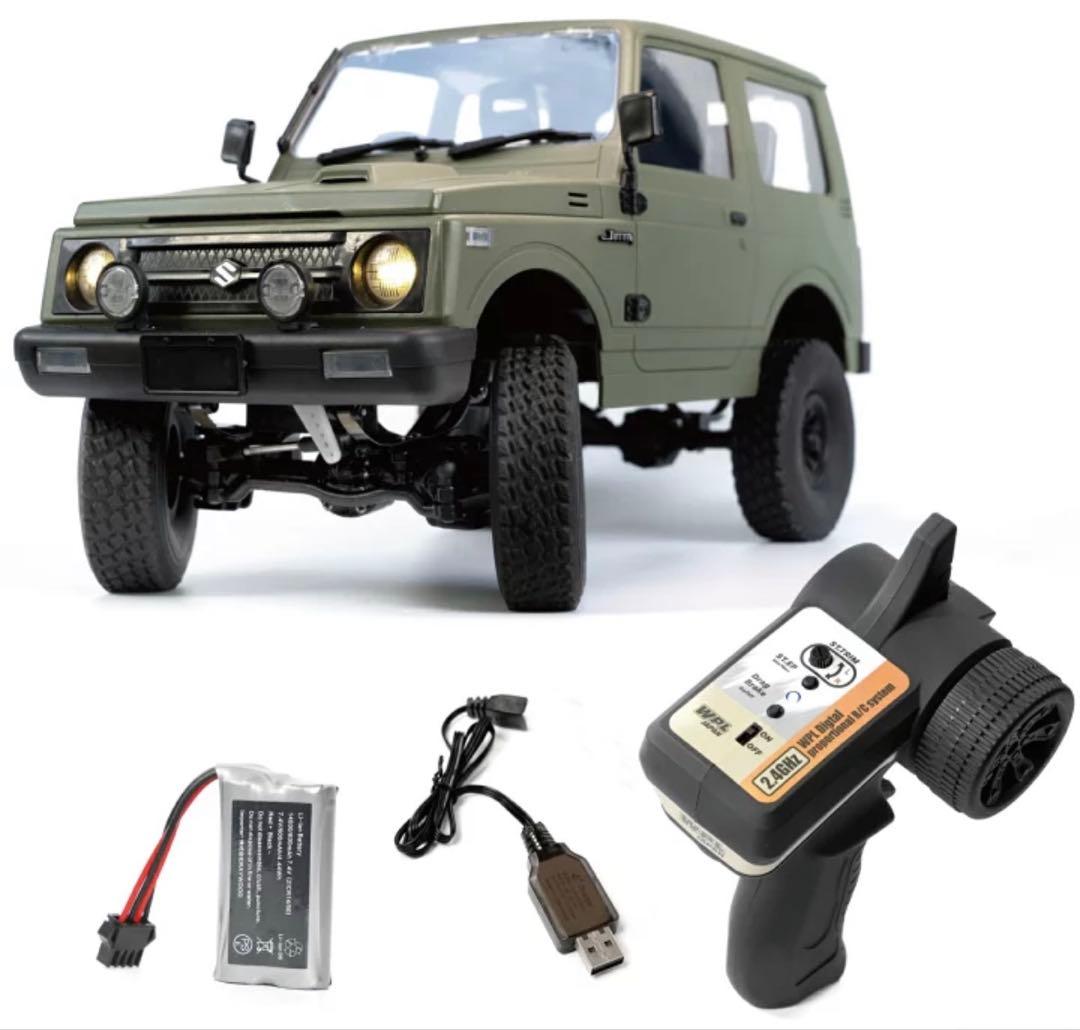 み*ー様 【美品】WPL C-74 1/10 4WD ジムニー オリーブ（ベース
