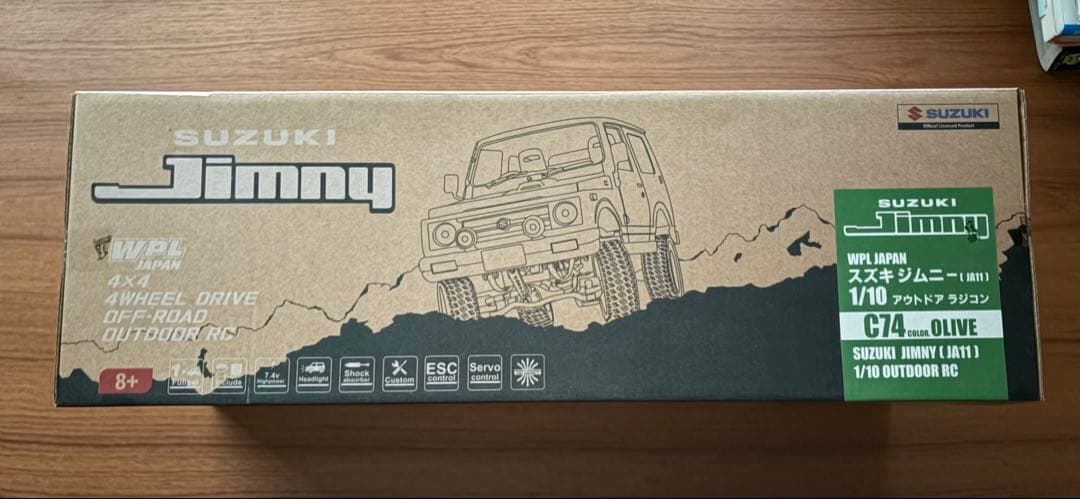 み*ー様 【美品】WPL C-74 1/10 4WD ジムニー オリーブ（ベース