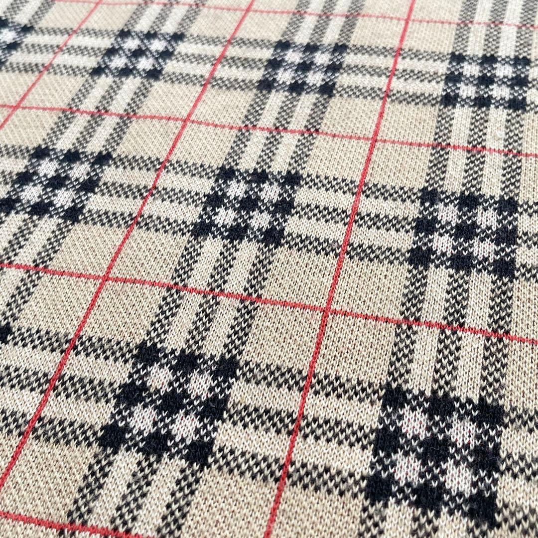 BURBERRY BLUE LABEL 切り替えニットスキッパーワンピース