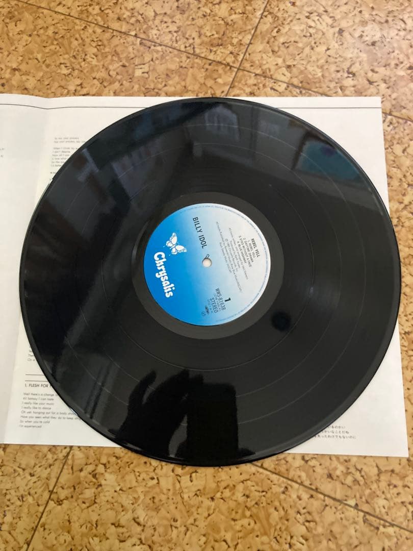 美品！！Billy Idol REBEL YELL レコード