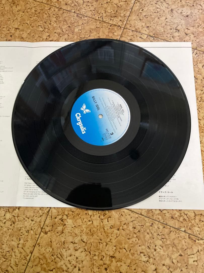 美品！！Billy Idol REBEL YELL レコード