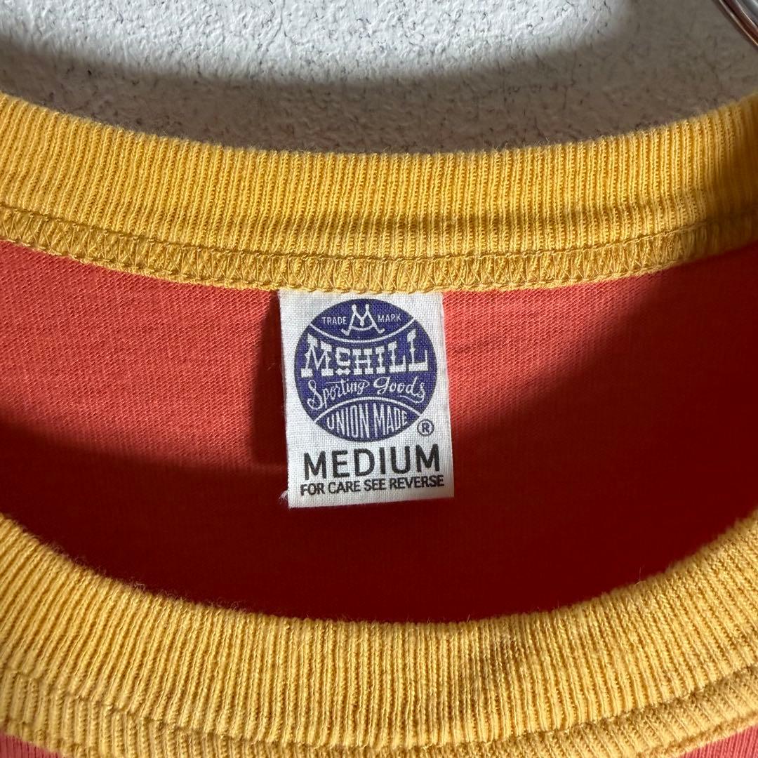 【希少】トイズマッコイ マックヒル リンガーTシャツ USMC キャンプ渋谷 M